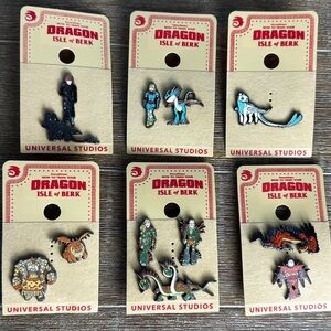 Epic Universe How to Train Your Dragon Collector Pin Set